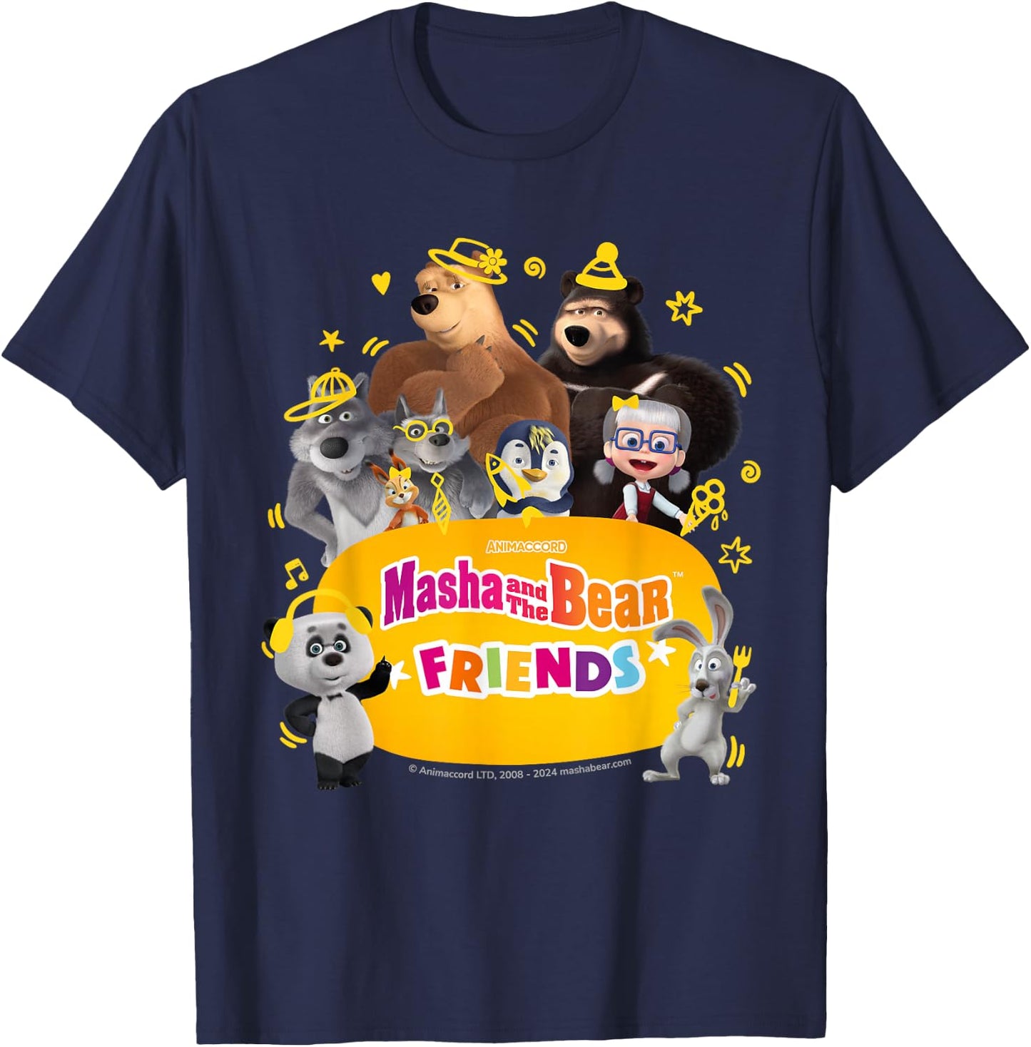 Friends. Group photo #2 T-Shirt - T-Shirt | Navy
