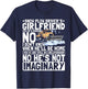 Wife Of A Snow Plow Driver T-Shirt - T-Shirt | Navy
