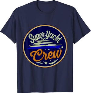 Super Yacht Crew T-Shirt - T-Shirt | Navy