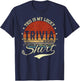 Funny This is My Lucky Trivia Shirt Team Trivia Night Game T-Shirt - T-Shirt | Navy
