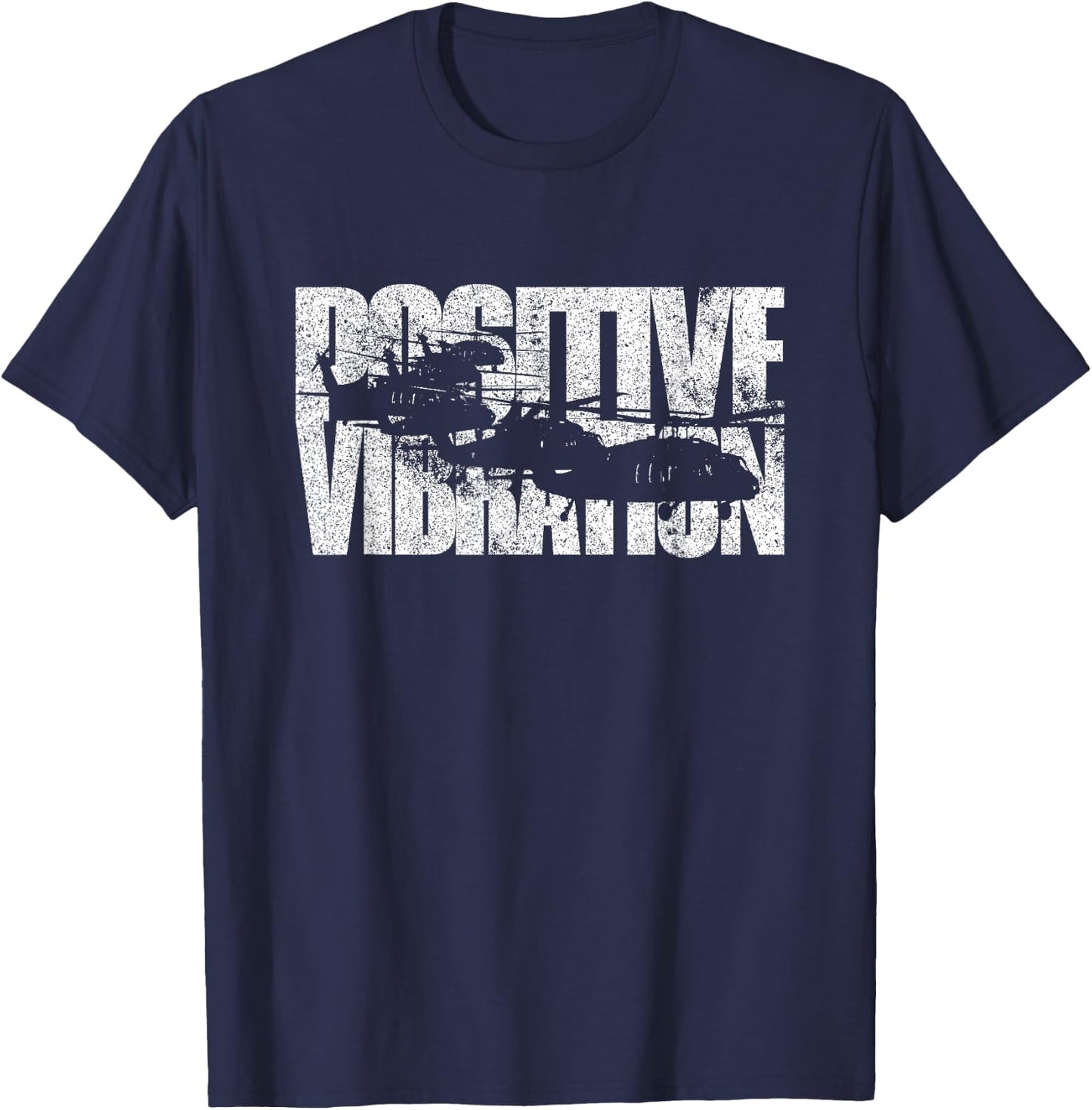 Positive Vibration UH60 Blackhawk-Hemd T-Shirt - T-Shirt | Navy
