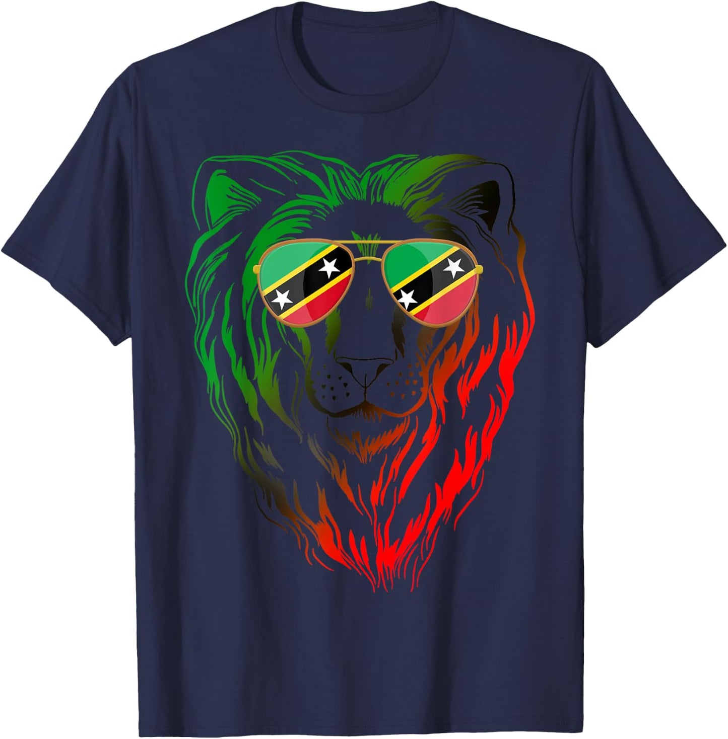 Saint Kitts and Nevis T-Shirt - T-Shirt | Navy