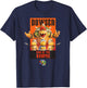The Super Mario Bros. Movie Bowser King of The Koopas Poster T-Shirt - T-Shirt | Navy