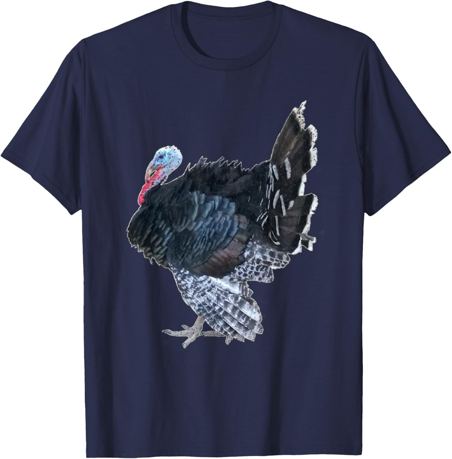 Vintage Retro Vintage Turkey Jive Thanksgiving Turkey T-Shirt - T-Shirt | Navy