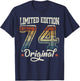 51st Birthday Man Woman 51 Years 1974 Decorative Funny Gift T-Shirt - T-Shirt | Navy