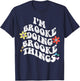 Retro Groovy Im BROOKE Doing BROOKE Things Funny Mother's T-Shirt - T-Shirt | Navy