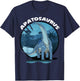 Apatosaurus Dinosaur Design With Background T-Shirt - T-Shirt | Navy