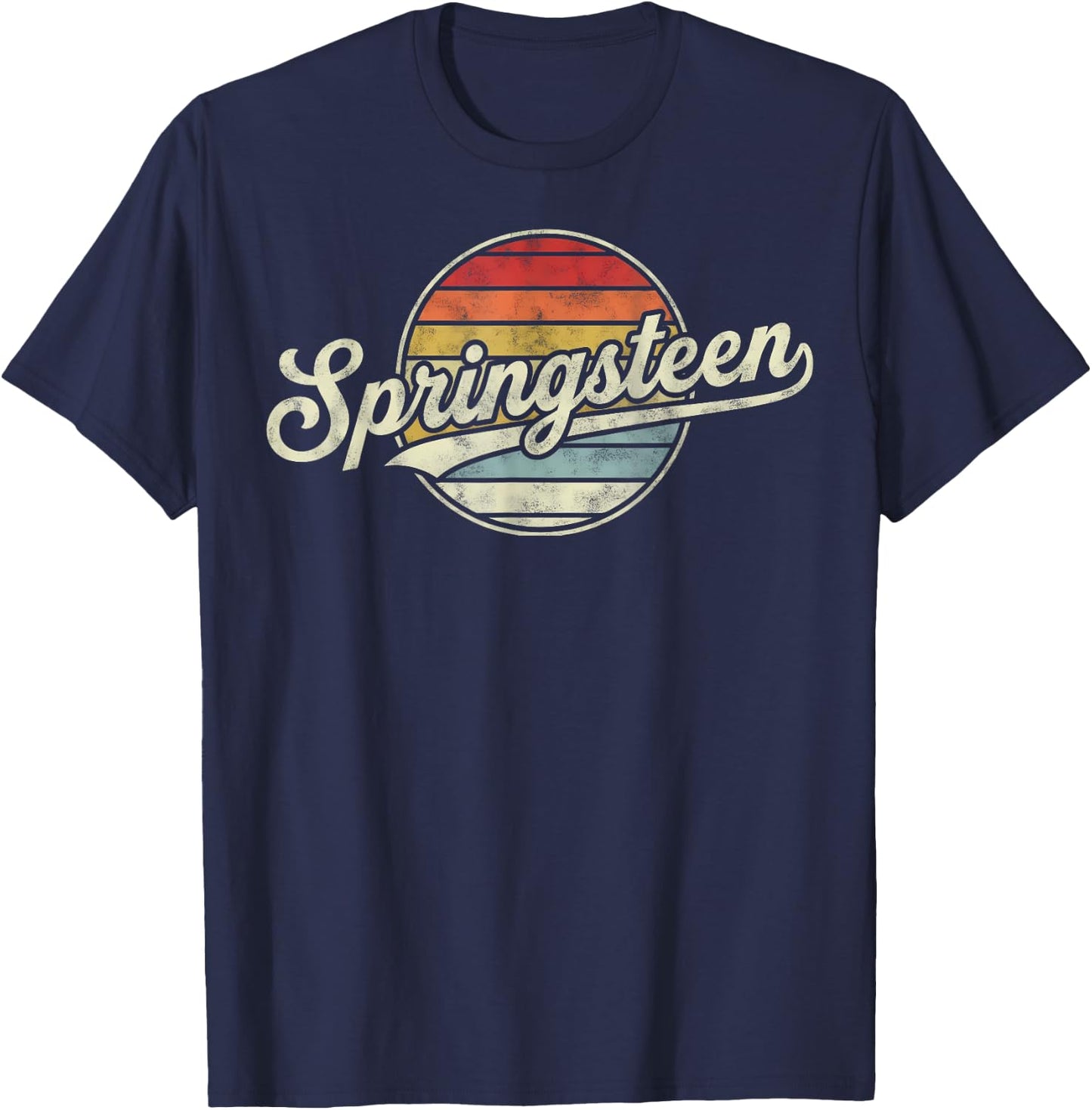 Springsteen Vintage T-Shirt - T-Shirt | Navy
