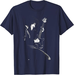 Thin Lizzy Phil Lynott Dance in Moonlight Live 1977 T-Shirt - T-Shirt | Navy