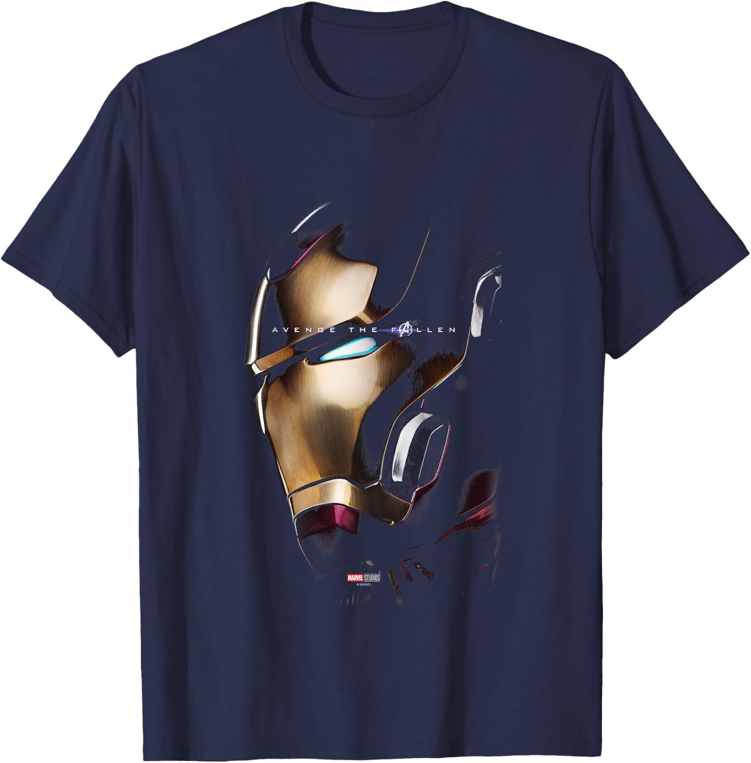 Kids Avengers Endgame Avenge The Fallen Iron Man T-Shirt - T-Shirt | Navy