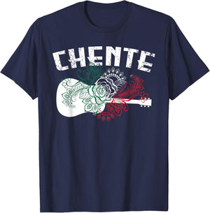 Vicente Name Guitar Mariachi Music Lover Womans T-Shirt - T-Shirt | Navy