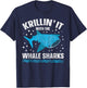 Whale Shark Diving Pun for a Whale Shark Lover T-Shirt - T-Shirt | Navy
