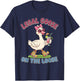 Legal Goose Girl 21st Birthday Women Summer Party T-Shirt - T-Shirt | Navy