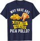 Pica PolloTostones Funny Dominican Comida Domicana RD T-Shirt - T-Shirt | Navy