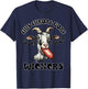 Funny Gag Throat Goat Swallows Juicy Wieners Inappropriate T-Shirt - T-Shirt | Navy