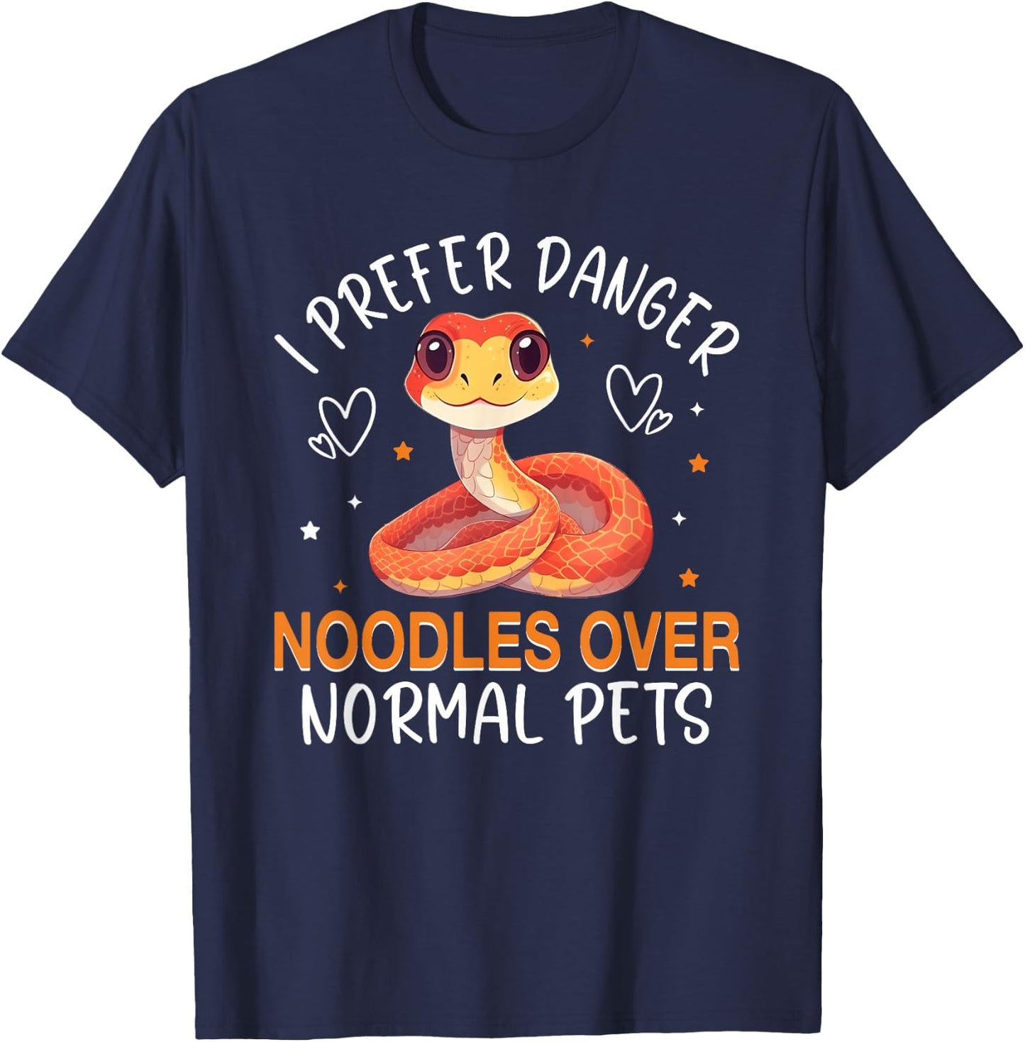 Corn Snake Accessories Enclosure Hide Food Corn Snakes T-Shirt - T-Shirt | Navy