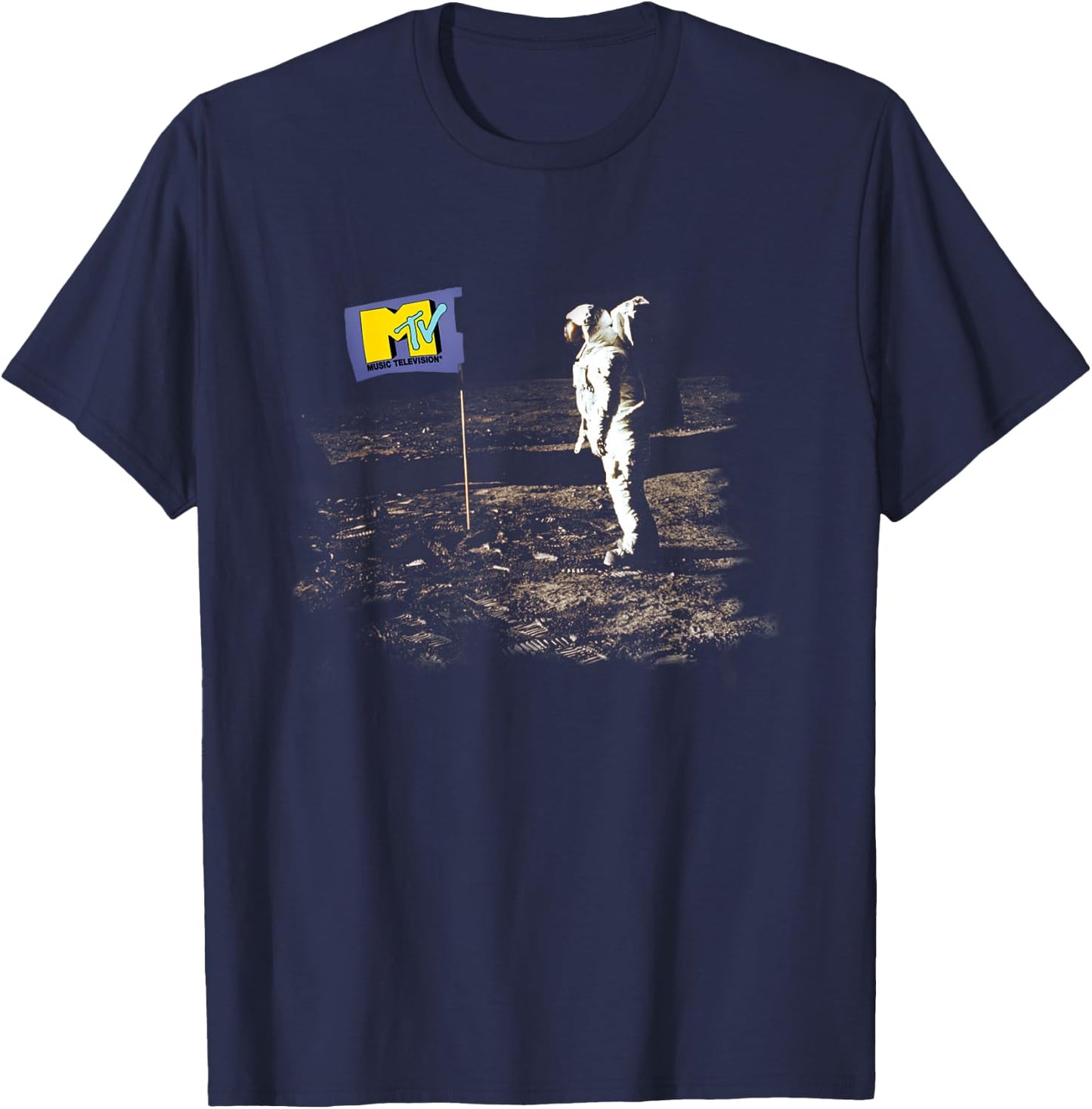 MTV - Moon T-Shirt - T-Shirt | Navy