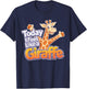 Childrens Today I feel like a Giraffe Design | Kids Giraffe T-Shirt - T-Shirt | Navy