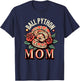 Ball Python Mom Shirt Snake Reptile Herpetology Ball Python T-Shirt - T-Shirt | Navy