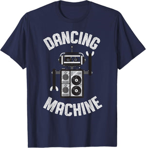 Dancing Machine Robot for Boys and Girls T-Shirt - T-Shirt | Navy