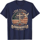 250 Years Faith and Freedom 1776-2026 Christian Patriotic T-Shirt - T-Shirt | Navy