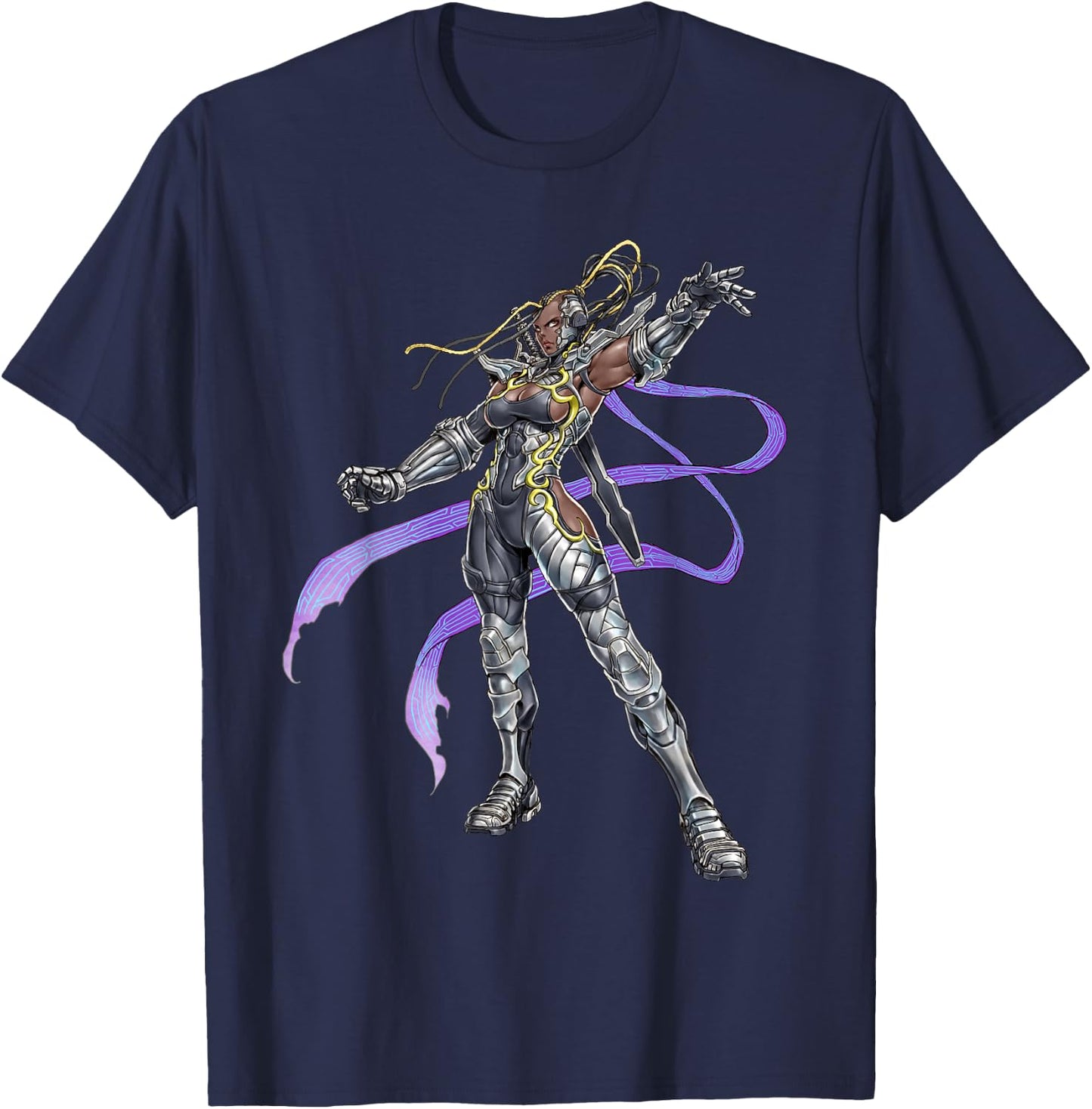 【tekken】tekken Master Raven 004 T-Shirt - T-Shirt | Navy