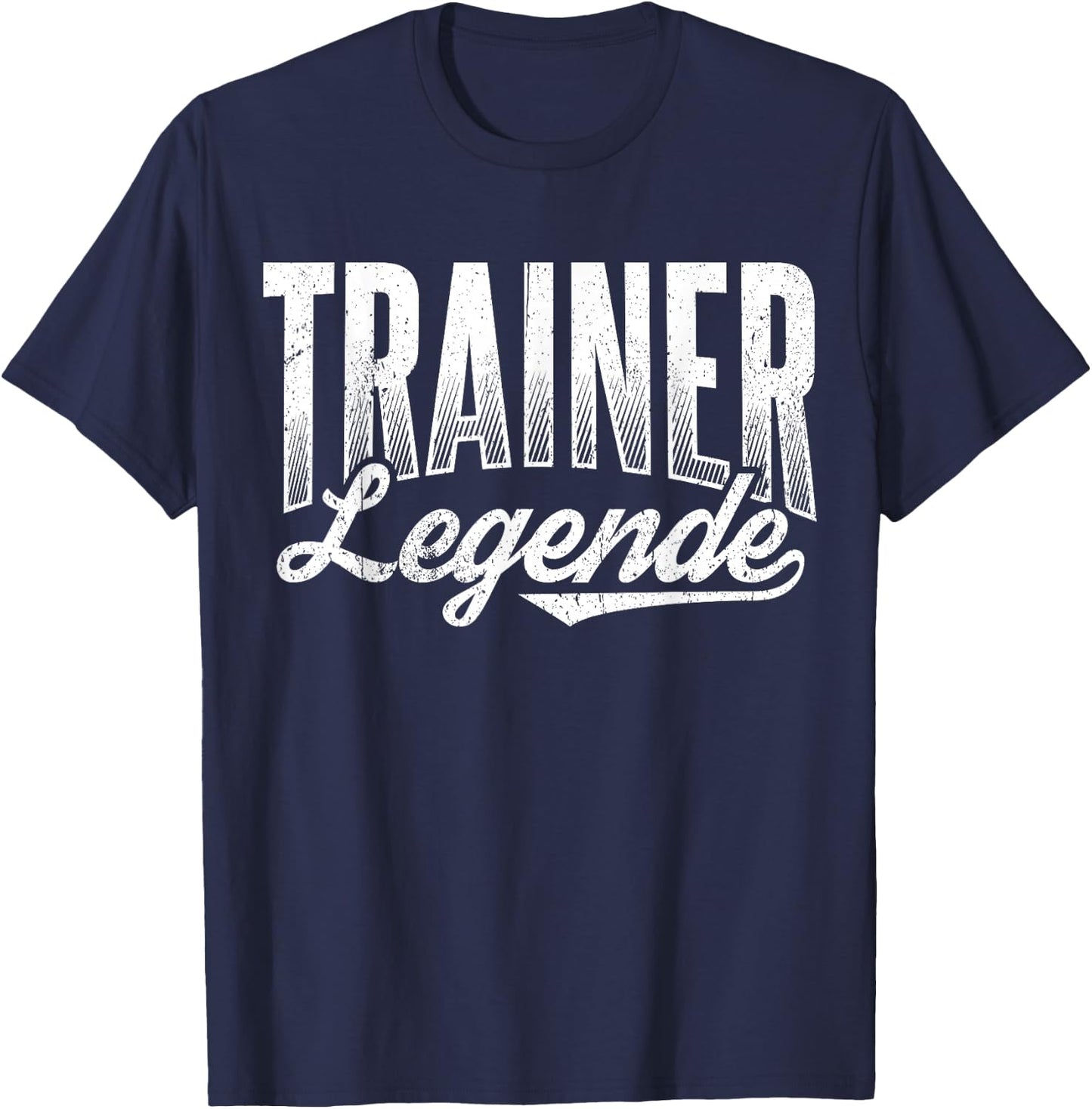 Trainerlegende Trainer Coach Sportler Sport Bester Coach T-Shirt - T-Shirt | Navy