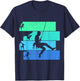 Klettern Kletterer Bouldern Bergsteigen Kinder Herren T-Shirt - T-Shirt | Navy