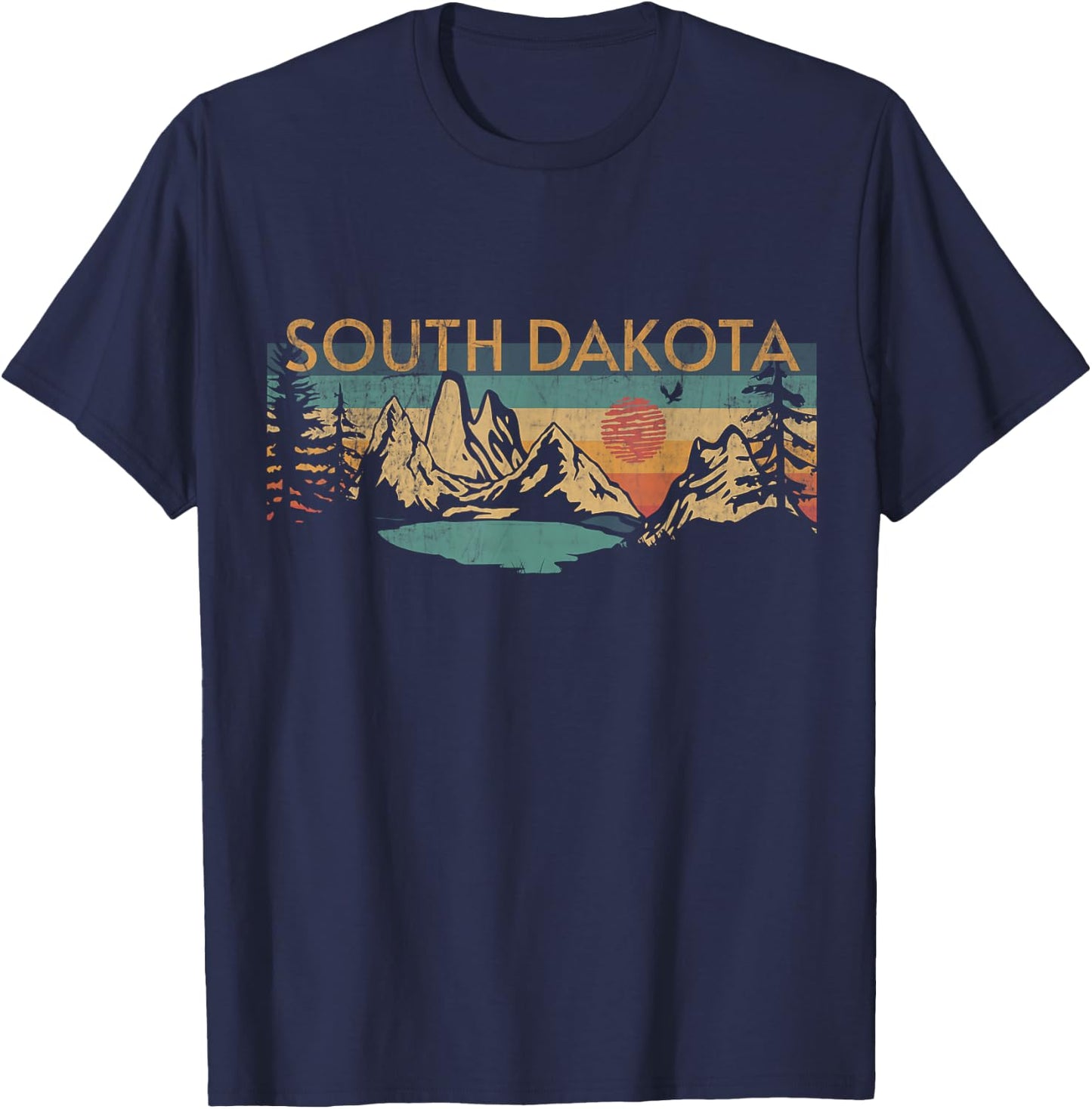 South Dakota T-Shirt - T-Shirt | Navy