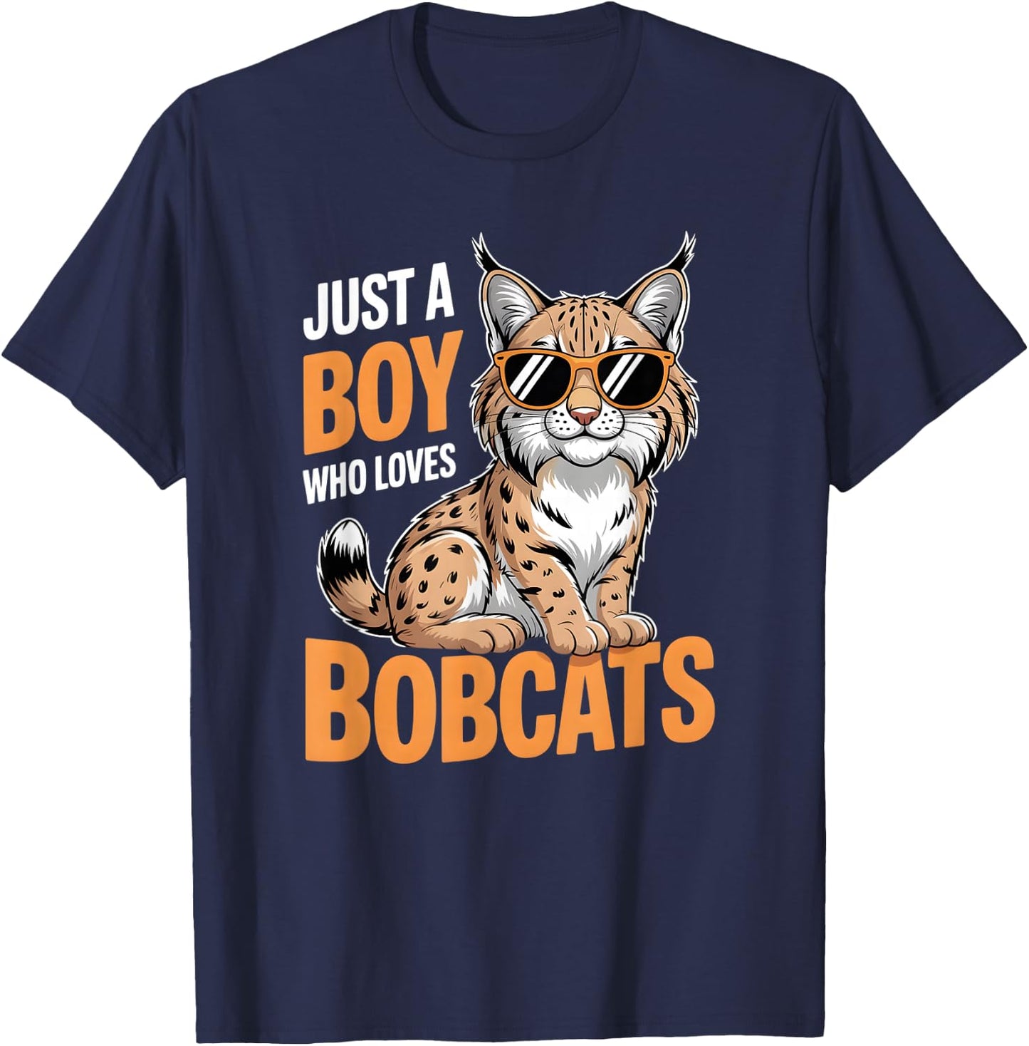 Boys Bobcat T-Shirt - T-Shirt | Navy