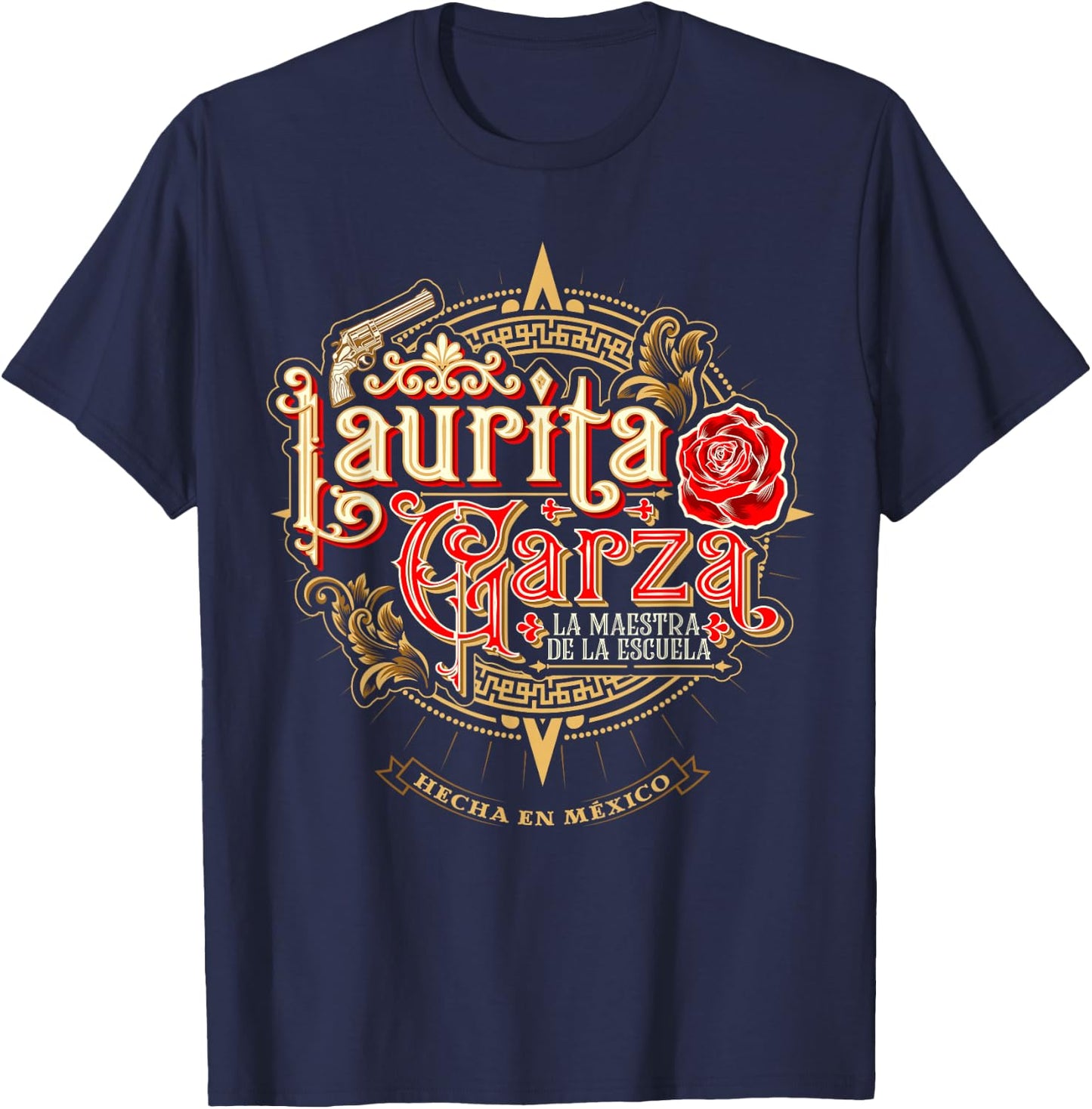 Mexican Matching Family Couples México Souvenir Mexicana T-Shirt - T-Shirt | Navy