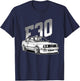 The 80s motorsport legend on Street , Black, S T-Shirt - T-Shirt | Navy