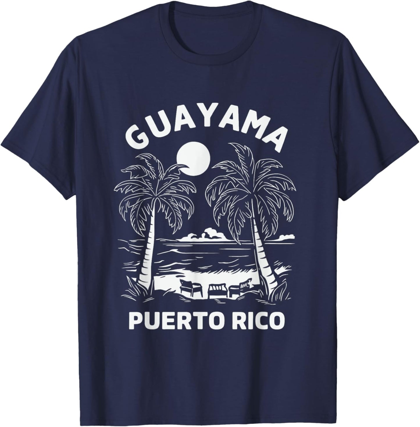 Guayama Puerto Rico T-Shirt - T-Shirt | Navy