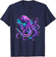 Octopus Cthulhu Kraken Sea Monster Ocean Sea Animal Lover T-Shirt - T-Shirt | Navy