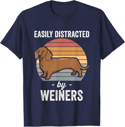 Dachshund Weiner Dog Easily Distracted By Weiners