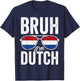 Bruh I'm Dutch Netherlands Flag Funny Holland Boys Kids T-Shirt - T-Shirt | Navy