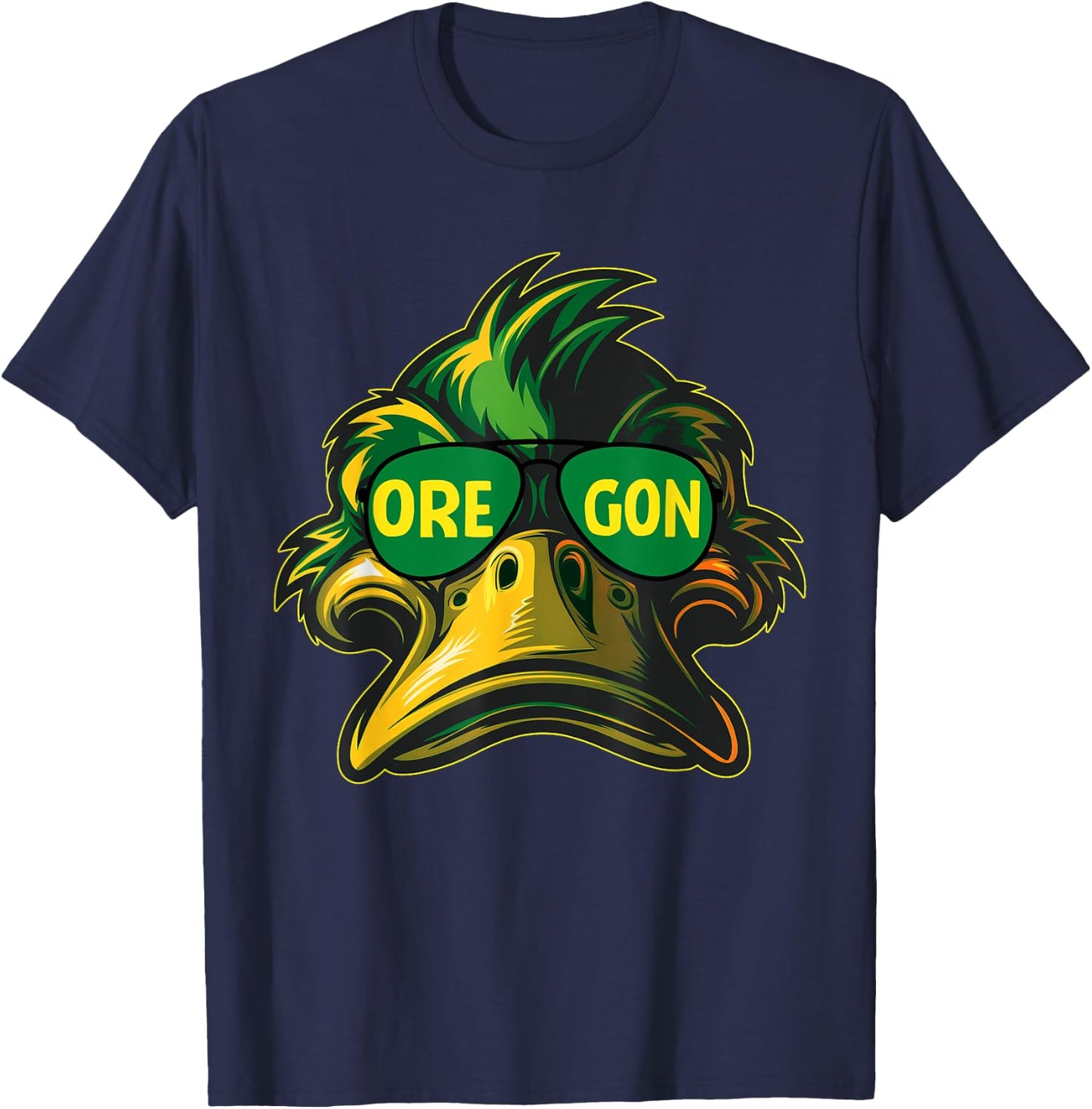 I Love Oregons Personalized Name Awesome Gift Sports T-Shirt - T-Shirt | Navy