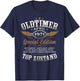 55. Geburtstag Geschenk Mann Oldtimer April 1971 55 Jahre T-Shirt - T-Shirt | Navy