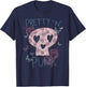 Punk Rock 'n' Roll Music Pretty in Punk Women Ladies Children T-Shirt - T-Shirt | Navy