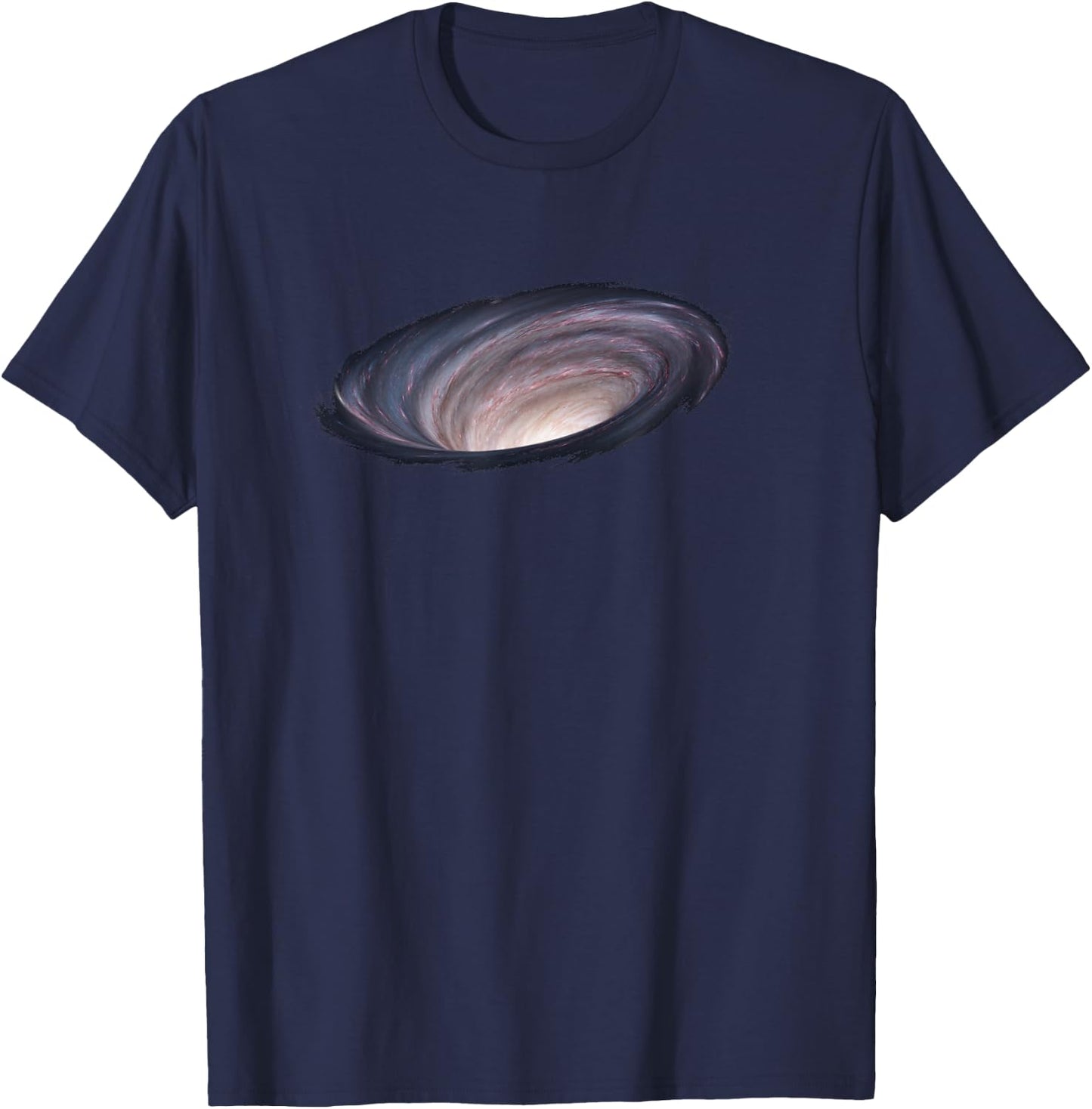 Black Hole in Space , black T-Shirt - T-Shirt | Navy