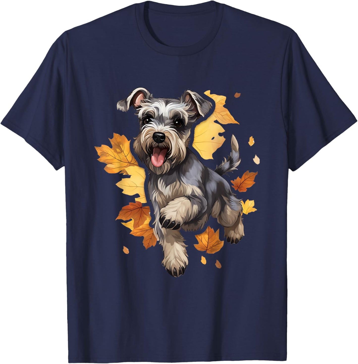 Schnauzer Case T-Shirt - T-Shirt | Navy