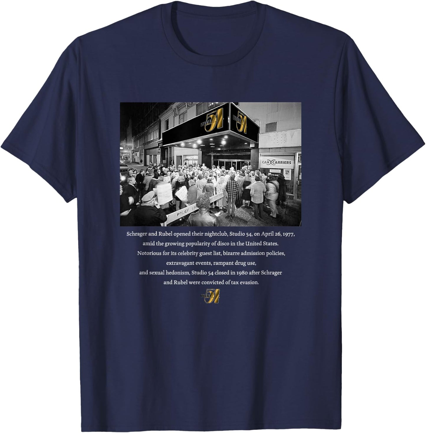 Studio 54_Disco_004 T-Shirt - T-Shirt | Navy