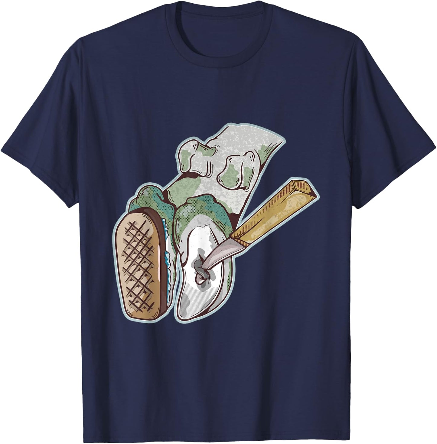 Cow hoof trimming T-Shirt - T-Shirt | Navy