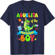 Abuelita of The Birthday Boy Trex Dinosaur Birthday Family T-Shirt - T-Shirt | Navy