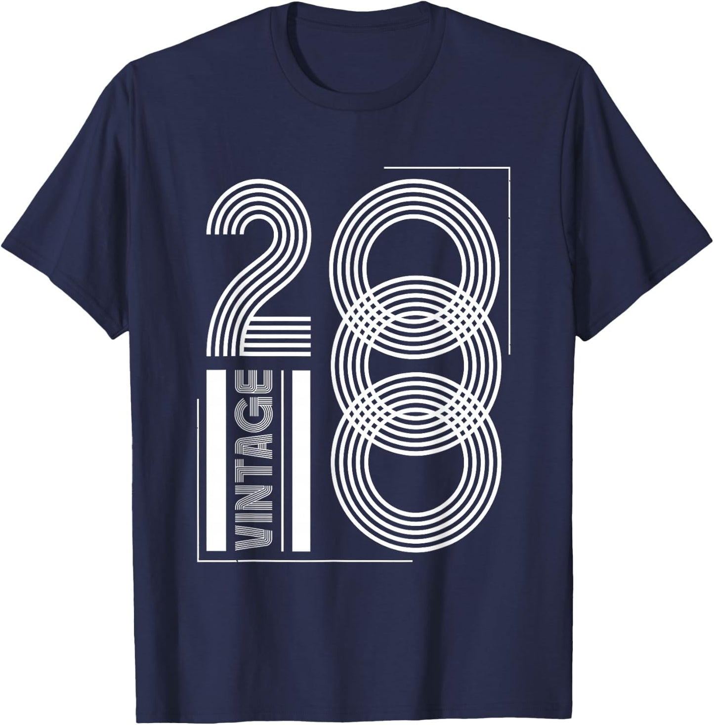Vintage 2000 T Shirts Retro Funny 2000 Birthday T-Shirt - T-Shirt | Navy