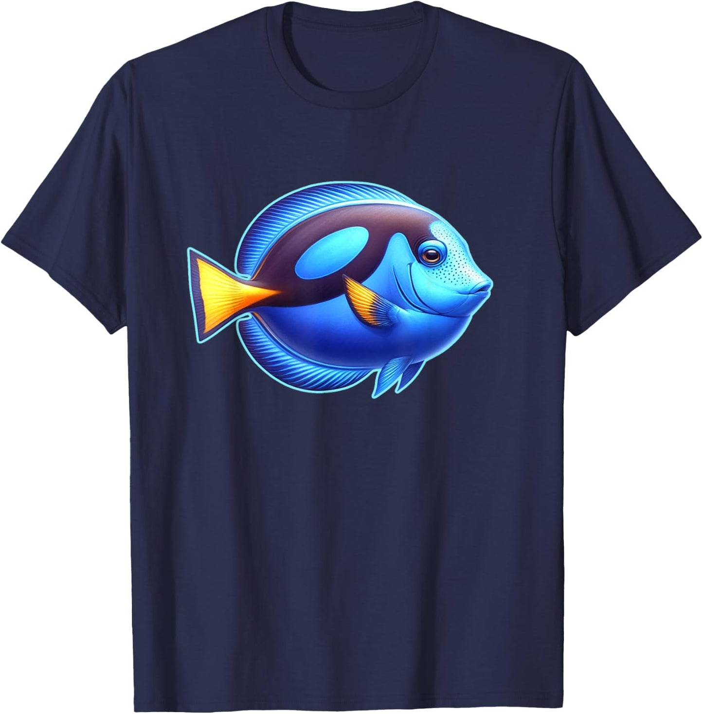 Blue Tang Fish T-Shirt - T-Shirt | Navy