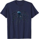 Bird Spider Tarantula Terrariist Amphibie Terrarium Spider T-Shirt - T-Shirt | Navy