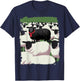 White Sheep Black Design T-Shirt - T-Shirt | Navy