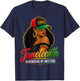 Juneteenth Remembering My Ancestors Black Women Girl T-Shirt - T-Shirt | Navy