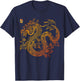 Chinese Dragon T-Shirt - T-Shirt | Navy